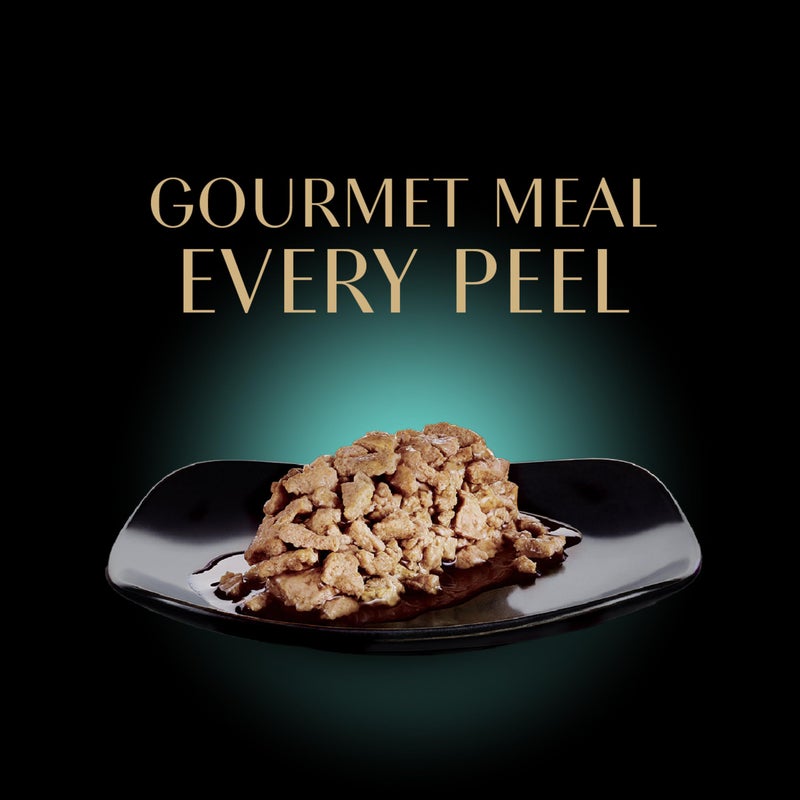 Sheba Perfect Portions Wet Cat Food Cuts in Gravy Variety Pack, Roasted Chicken Entree and Tender Turkey Entree, 2.6 oz. Twin-Pack Trays (12 Count, 24 Servings) - Image 2