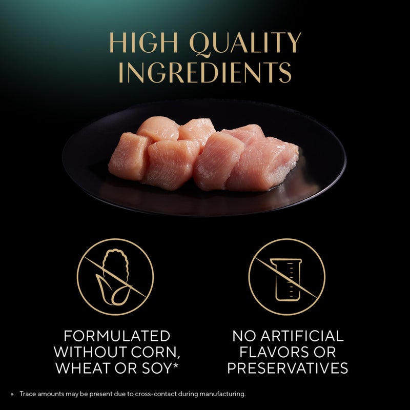 Sheba Perfect Portions Wet Cat Food Cuts in Gravy Variety Pack, Roasted Chicken Entree and Tender Turkey Entree, 2.6 oz. Twin-Pack Trays (12 Count, 24 Servings) - Image 3