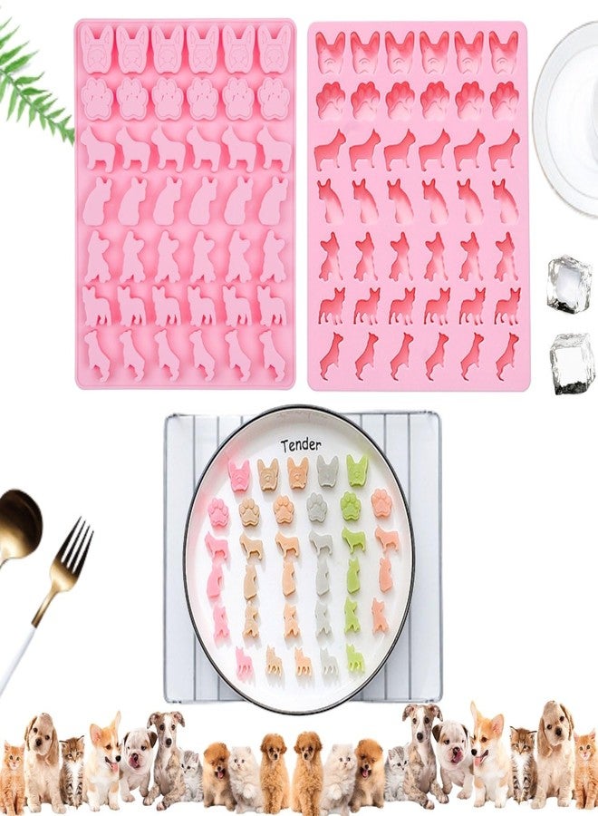 Orapink Silicone Molds Mini Dog Treat Molds, 42 Cavity Dog & Paw Silicone Mold - Non-Stick, Food-Grade for Dog Treats, Chocolate, Candy, Ice Cube, Jelly & Baking- Flexible & Dishwasher Safe - Image 5