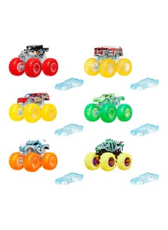 Hot Wheels Monster Trucks Toy Truck, 1:64 Scale Die-Cast Vehicle with Power Smashers Deco (Styles May Vary)  - Image 1