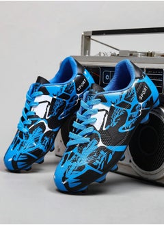 ShebSheb Mens Soccer Cleats Shoes, Kids Football Shoes for Training FG/AG  - Image 4