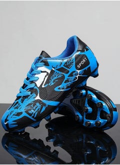 ShebSheb Mens Soccer Cleats Shoes, Kids Football Shoes for Training FG/AG  - Image 1