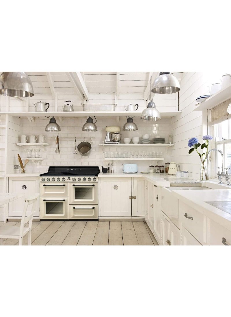 سميج محمصة خبز Smeg TSF01PBUK، طراز ريترو 50's، 2 شريحة، 6 مستويات للتحمير، فتحات خبز واسعة، وظائف إزالة التجمد وإعادة التسخين، صينية فتات قابلة للإزالة، أزرق فاتح، ضمان لمدة سنة واحدة - Image 3