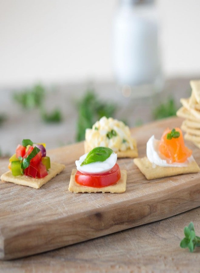 Jovial Organic Sourdough Einkorn Sea Salt Crackers - Sourdough Crackers, Crackers for Cheese Platter, Made with Einkorn, USDA Organic, Non-GMO - 4.5 Oz, 2 Pack - Image 4