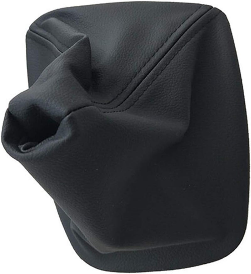 Vuzmode Black Leather Gear Shift Knob Boot for BMW E46 M3 - Image 1