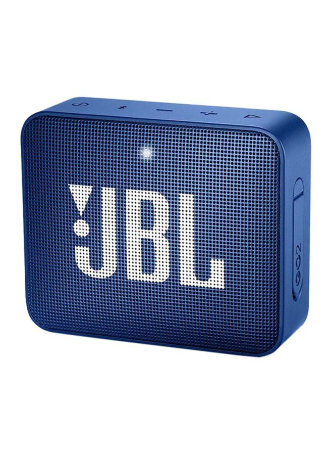 JBL GO2 Portable Bluetooth Speaker Deep Sea Blue - Image 1
