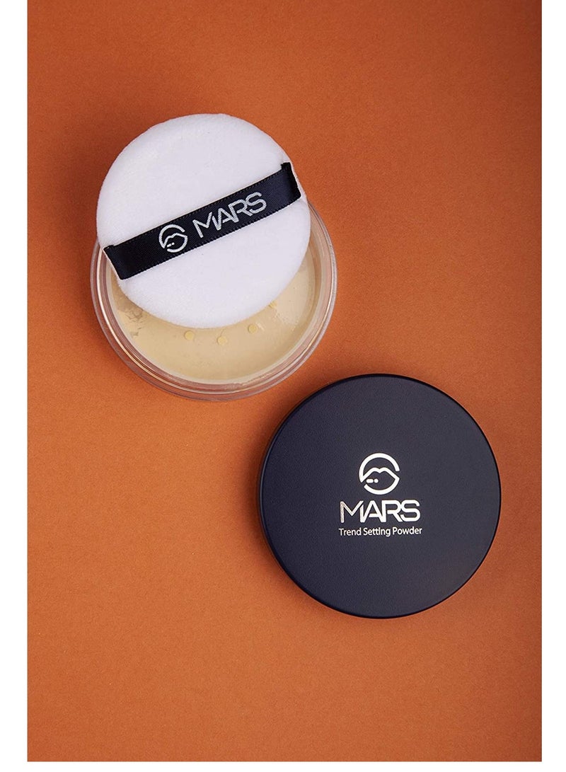 مارس بودرة الموز المضغوطة غير اللامعة من مارس، لجميع أنواع البشرة، 8G P415 Bna Cream - Image 3
