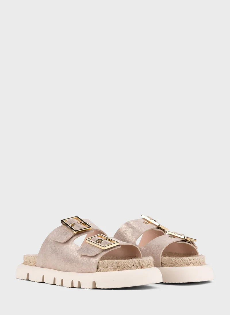 Kanna Saturno Flat Sandals