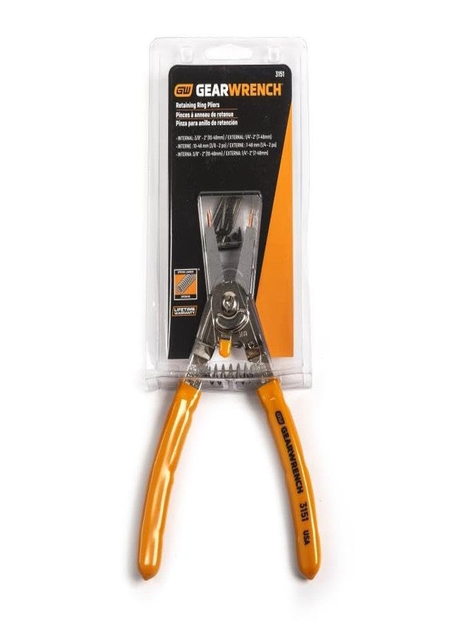 GEARWRENCH Large Universal Convertible Retaining Ring Pliers - 3151, Black - Image 3