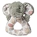 Mary Meyer Soft Ring Baby Rattle 5Inches Grey Kalahari Elephant - Image 3