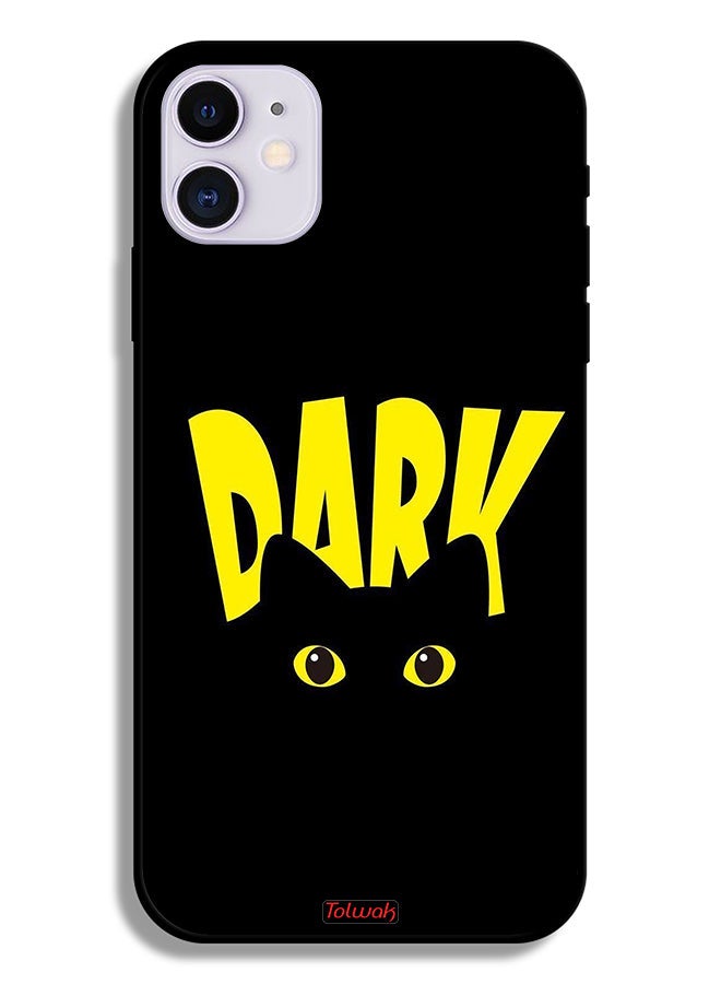 Tolwak Apple iPhone 11 Protective Case Dark Cat - Image 2