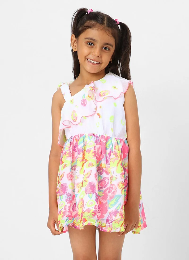 Floral Ruffle Dress