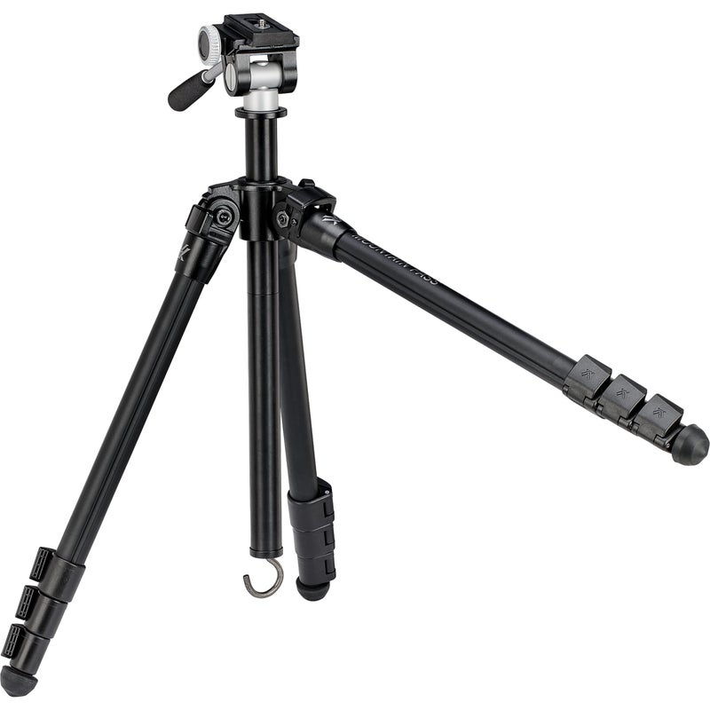 Vortex Optics Mountain Pass Tripod Kit - 2-Way Pan Head, 22 lb Max Load, Arca-Swiss Head Mount - Unlimited, Unconditional Warranty - Image 2