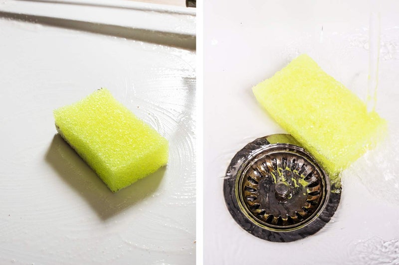 Elbow Grease Scrub Mate Non Scratch Sponge, 7cm wide x 11.5cm high x 3.5cm | Removes Tough & Stubborn Stains | Soft When Wet & Hard When Dry - Image 5