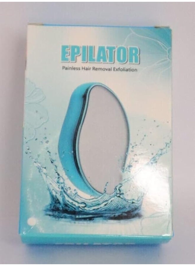 ‎كريستاله لإزالة الشعر بلطف تقشر البشرة وتنعمها،بدون الم للنساء مع تأثير تقشير، حجر إزالة الشعر - Image 4