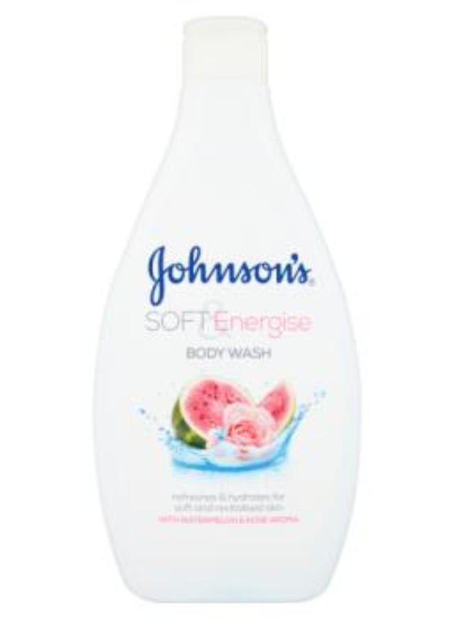 Johnson's Baby Body Wash Soft & Energise with Watermelon & Rose Aroma 400 ml