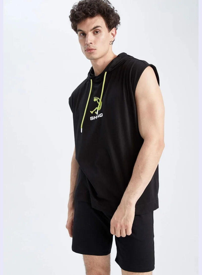 DeFacto Oversize Fit Shaquille O'Neal Licensed Hooded Vest Top