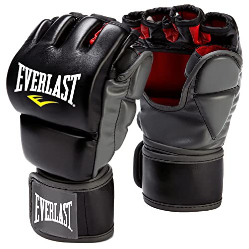 Everlast Grappling Boxing Gloves (Black) - Image 1