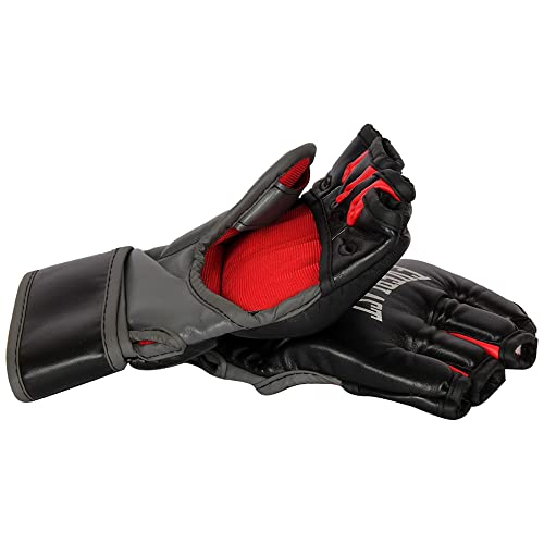 Everlast Grappling Boxing Gloves (Black) - Image 3