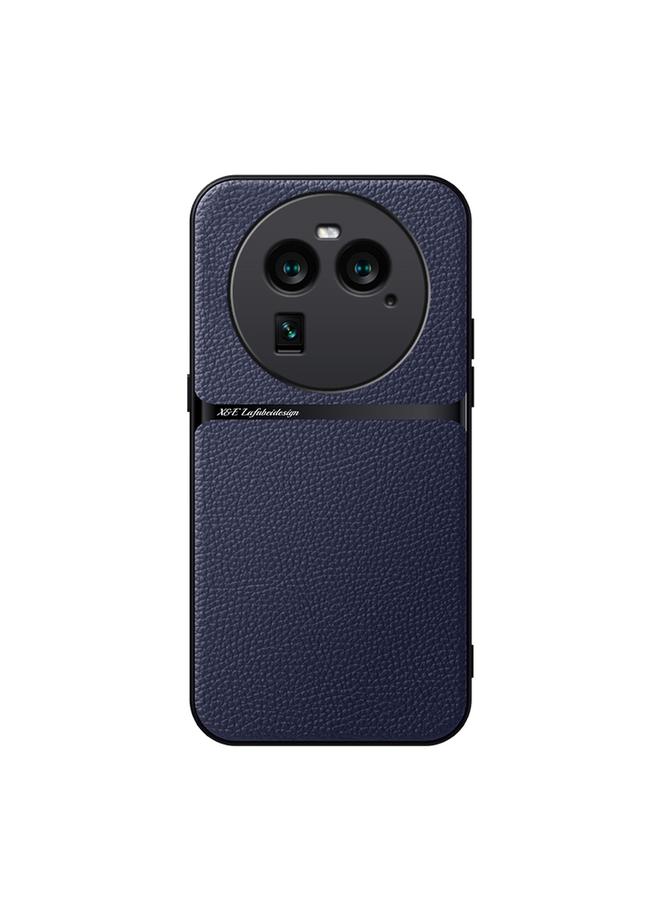 S-TOP Case For OPPO Find X6 Litchi Leather Magnetic Full Coverage Shockproof Phone Case - Image 1