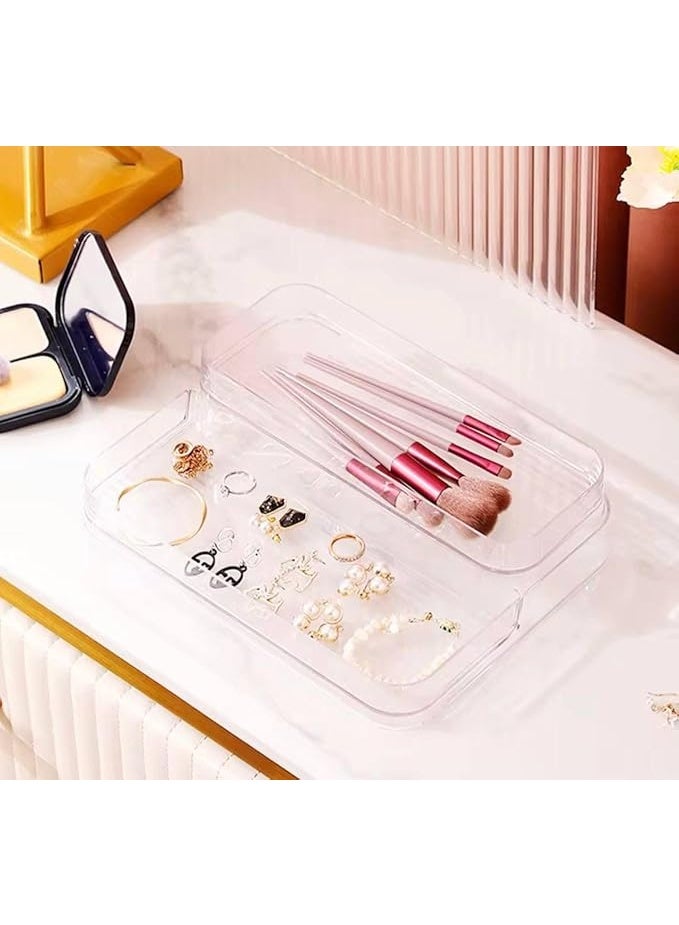 Clear Acrylic Organizer 2 Tier Only for Kitchen or Accessories and Makeup Acrylic Thick Material (1 Piece Only) - Image 5