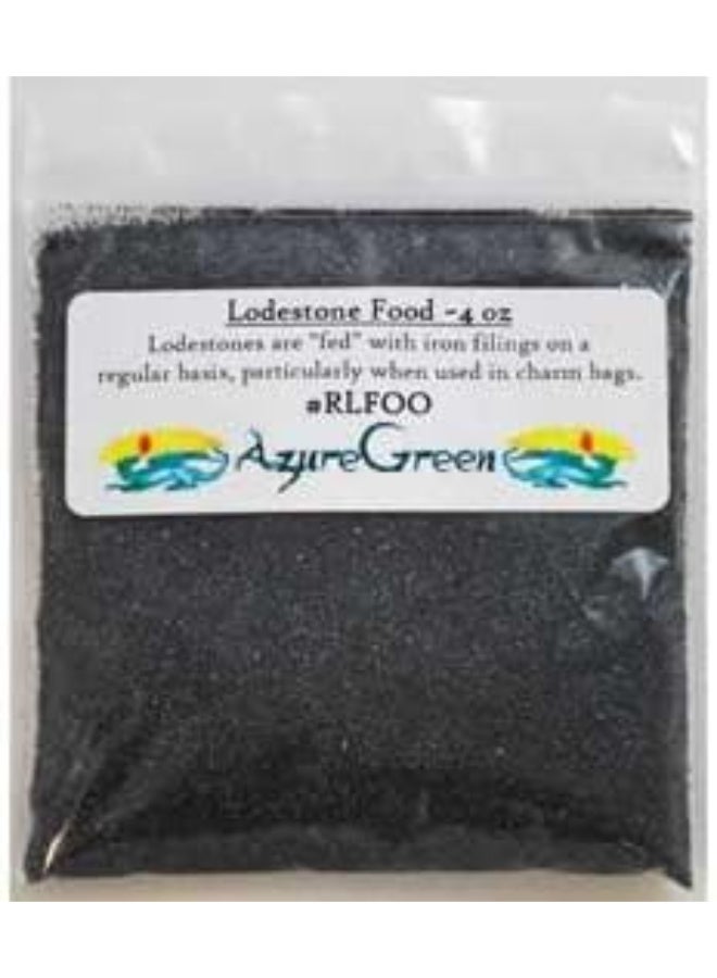 AzureGreen Magical Supplies Lodestone Food 4oz Good Luck Prosperity Healing