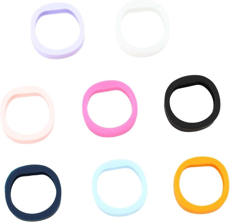 8PCS Silicone Protective Cases Compatible with RingConn Gen 2 and 2 Air Size M - Image 1