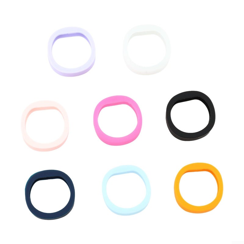 8PCS Silicone Protective Cases Compatible with RingConn Gen 2 and 2 Air Size M - Image 2