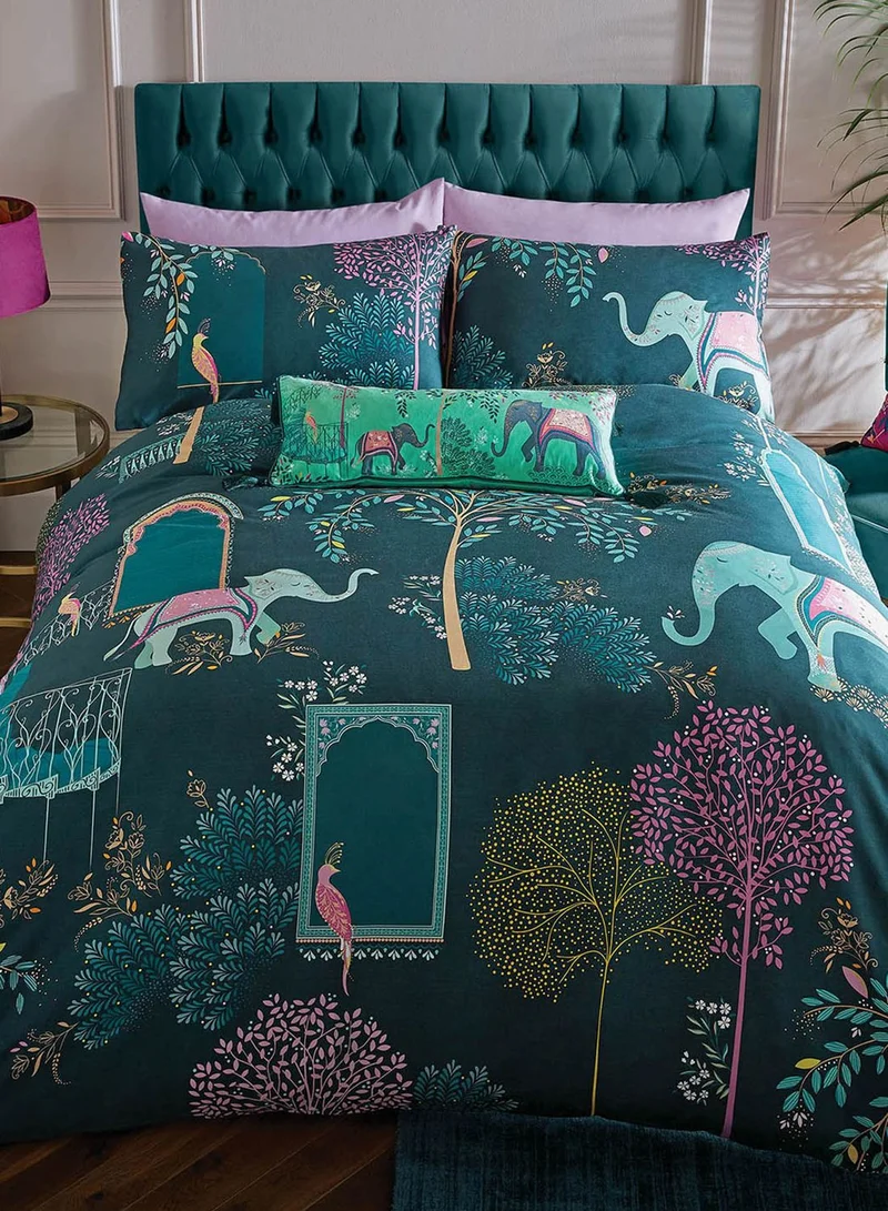 Sara Miller Elephant Oasis Super King Quilt Set 260 X 220Cm
