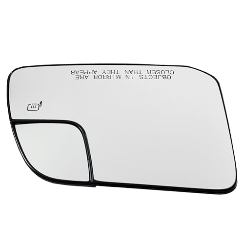 Danbojit Passenger Side Heated Mirror Glass Compatible with 2011 2012 2013 2014 Ford Edge MKX Right Side Mirror Glass with Rear Holder - Image 5