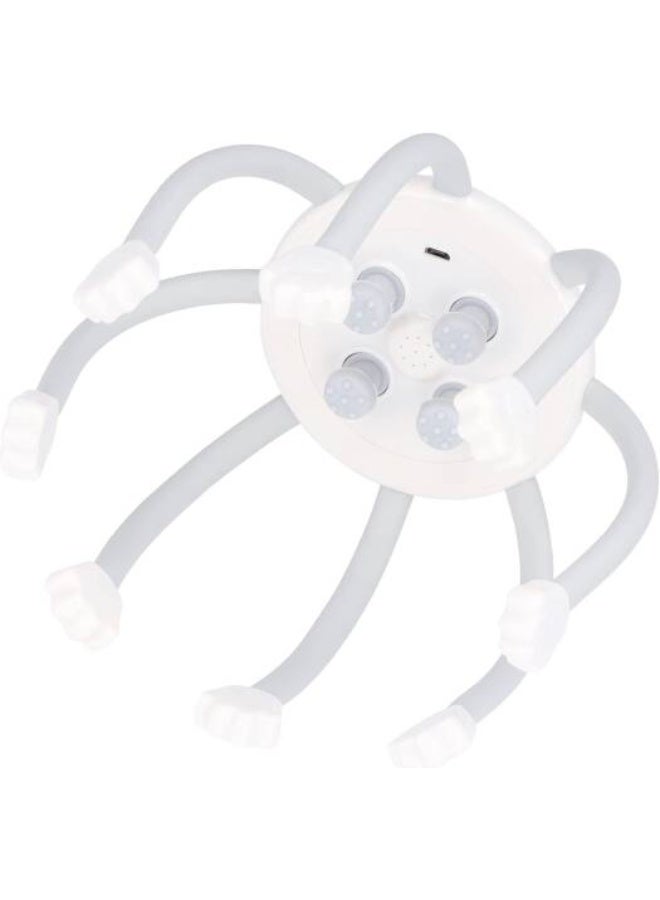 Head massager, silicone scalp massager, luxurious and lightweight formula for home use. - Image 3