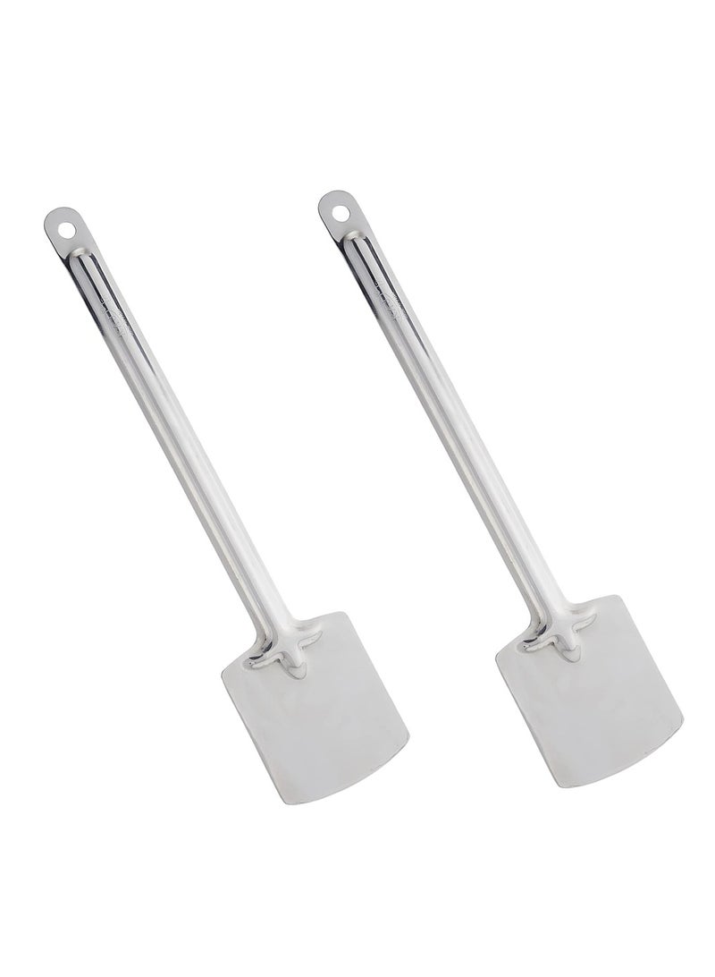 BLACKSTONE Premium Stainless Steel Turner Set – 28cm (2pcs) - Image 1