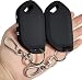 AMZAUTO Amazauto 5 Button Soft Silicone Key Fob Cover Compatible with Kia Cerato Ceed Forte NIRO Sorento Seltos Sportage Soul Telluride etc Car Key Protector with Zinc Alloy Keychain 2 Pcs - Image 2