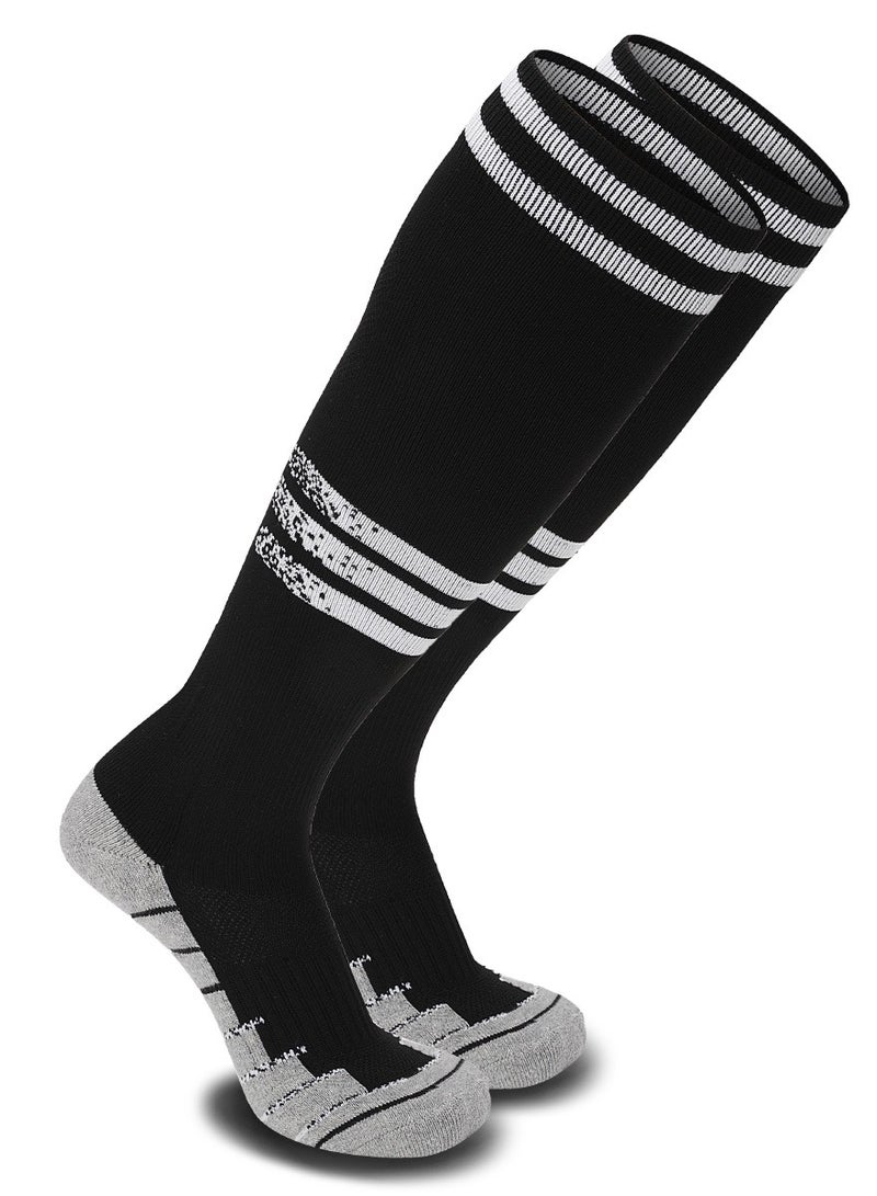 SKY WING Mens Baseball Socks Football Softball Knee High Sock Unisex Athletic Soccer Socks  1/2/3/4 Pairs for Youth Adult  Men and Women - Image 1
