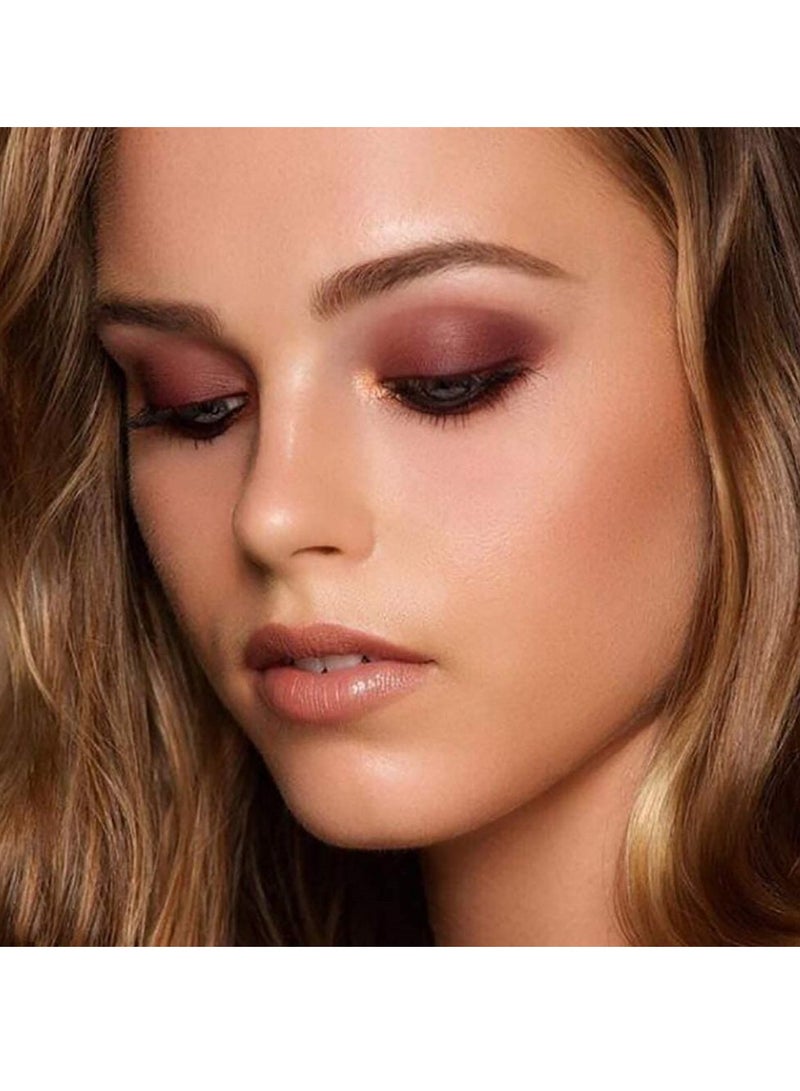 SYOSI Eyeshadow Palette Professional S mokey Eye Shadows Nudes Highly P IGmented 18 Warm Chocolate Colors Matte Shimmer Neutral Eyeshadow Makeup Kits Elegance Nude 18 colors - Image 3