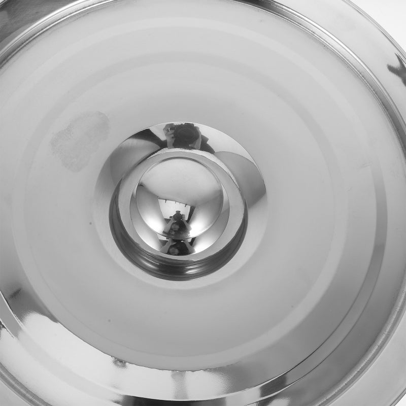Stainless Steel Pot Lid with Sturdy Handle, Prevents Spills for Versatile Kitchen Use - Image 5