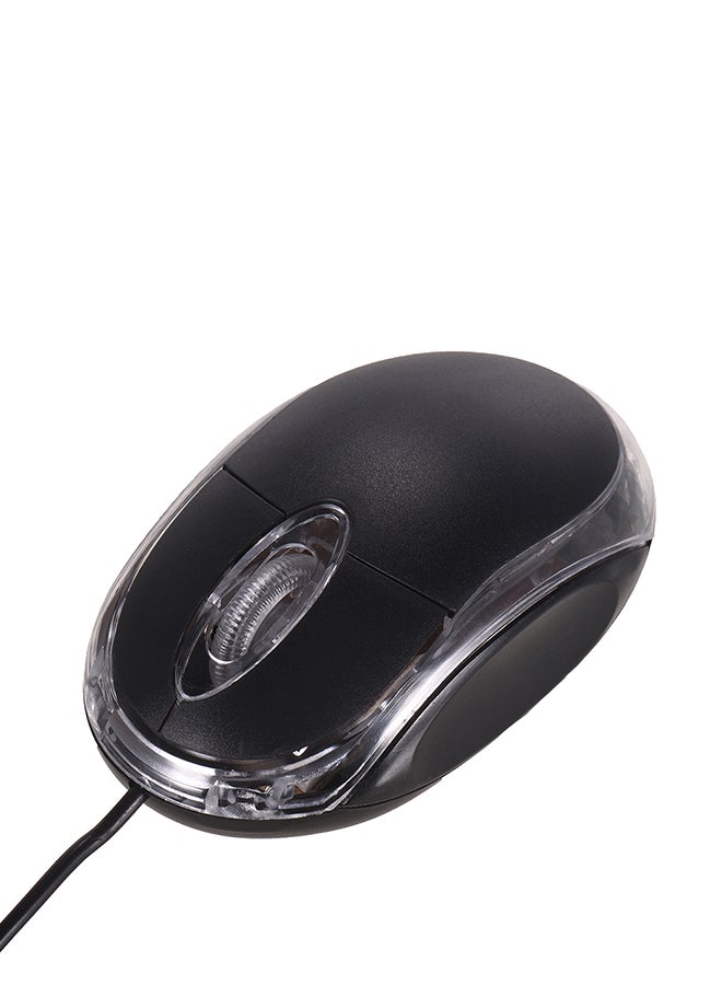ماوس بصري USB ثلاثي الأبعاد أسود - Image 4