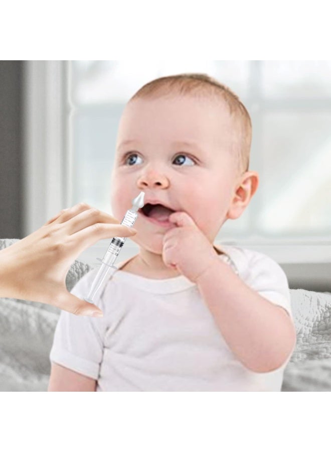 2PCS,10ml Syringe Type Baby Nasal Irrigator Kids Infant Nasal Rinse Device Toddler Nasal Flushing Cleaning Tool - Image 2