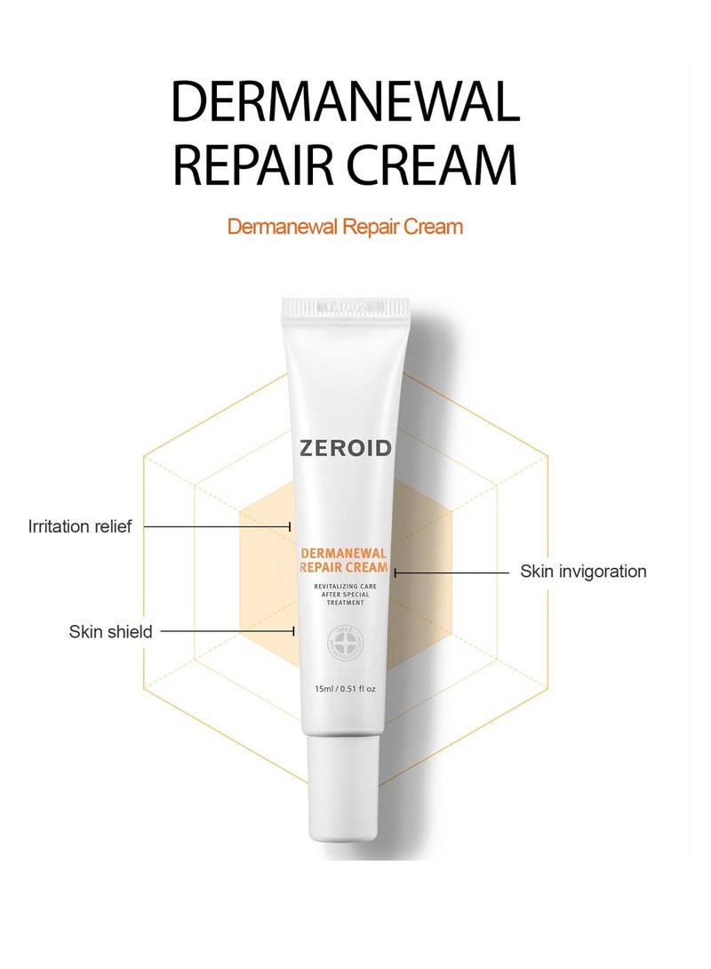 zeroid ZEROID Dermanewal Repair Cream Korean Dermocosmetic Special Care for Skin Treatment - Image 3