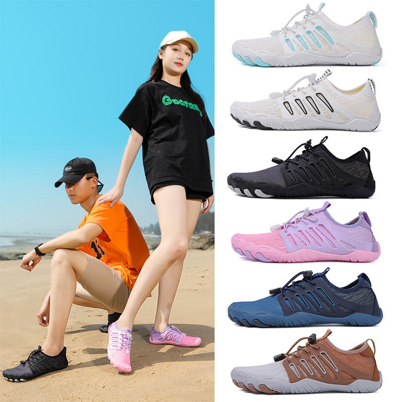 Outdoor Quick-Drying Beach Shoes, Non-Slip River Tracing Shoes, Men''s and Women''s Wading Shoes, Breathable Sandals, Amphibious Anti-Cut Swimming Shoes - Image 2