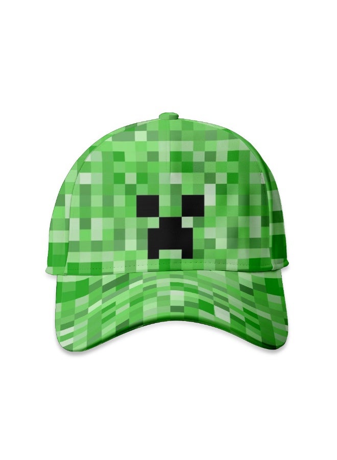 ماين كرافت قبعة قبعة بيسبول قبعة مطبوعة قبعة الشمس هدية للعائلة والأصدقاء - Image 2