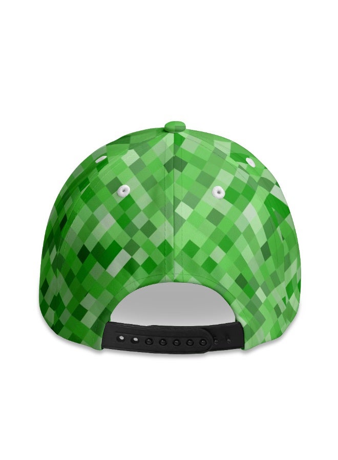 ماين كرافت قبعة قبعة بيسبول قبعة مطبوعة قبعة الشمس هدية للعائلة والأصدقاء - Image 3