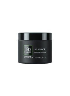 tiege hanley Detoxifying Charcoal Clay Mask for Men | Draws Out Impurities | Deep-cleansing Formula | Improves Skin Texture and Appearance | 2 ounces | Uncomplicated Skin Care for Men  - Image 1