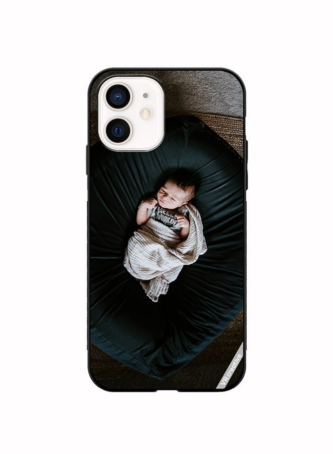 VR CREATIVE Protective Case Cover For Apple iPhone 12 mini Baby Nap Design Multicolour - Image 1