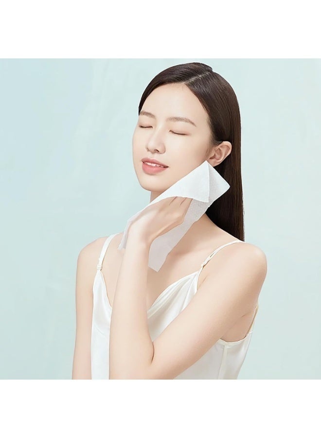 Cotton Facial Cleansing Pads (14-pack): A healthy and portable alternative to regular pads - wet and dry use technology to gently cleanse pores and remove makeup - thick natural material, soft on the skin, and completely sterilized for every use. - Image 5