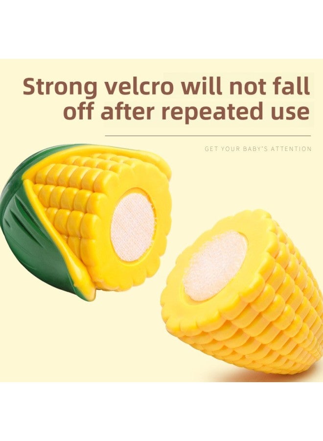 Children's Play House Cut Fruit Toy Simulation Kitchen Girl Shopping Cart Vegetable Cake Pizza Cut Joy-Color:Chieqile 27-piece Set - Image 3