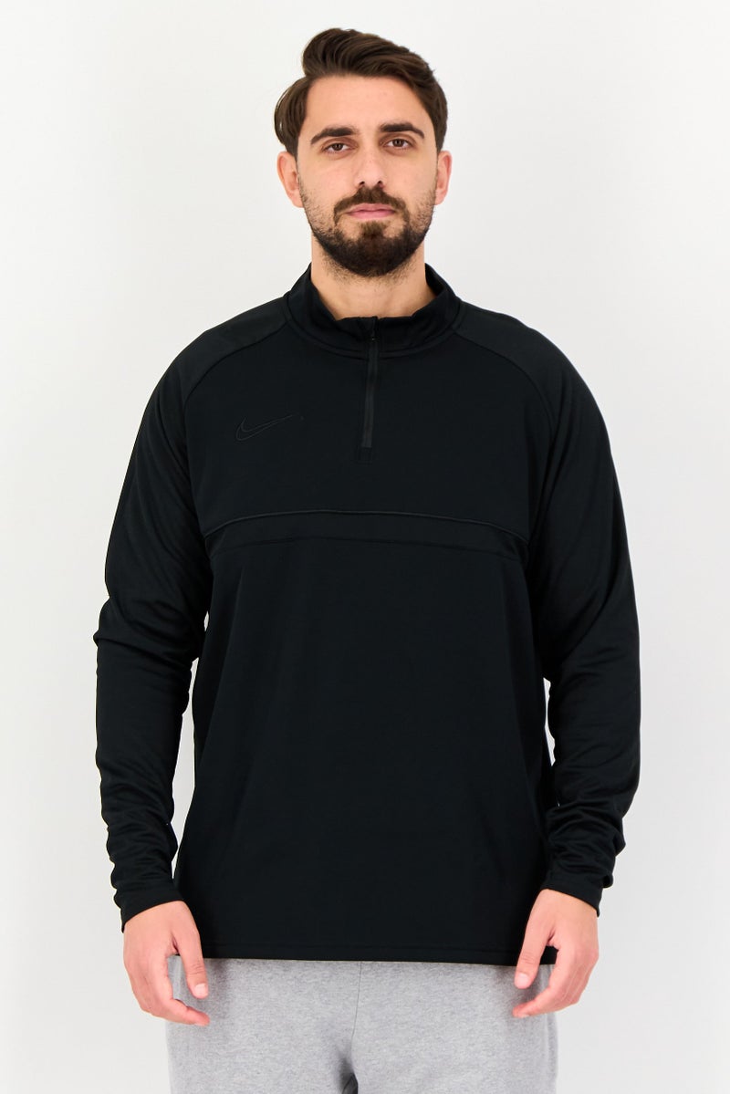 Nike Men Sportswear Fit Embroidered Training Sweatshirt, Black - Image 1
