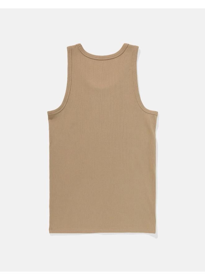 American Eagle AE Ribbed Tank Top  - Image 4