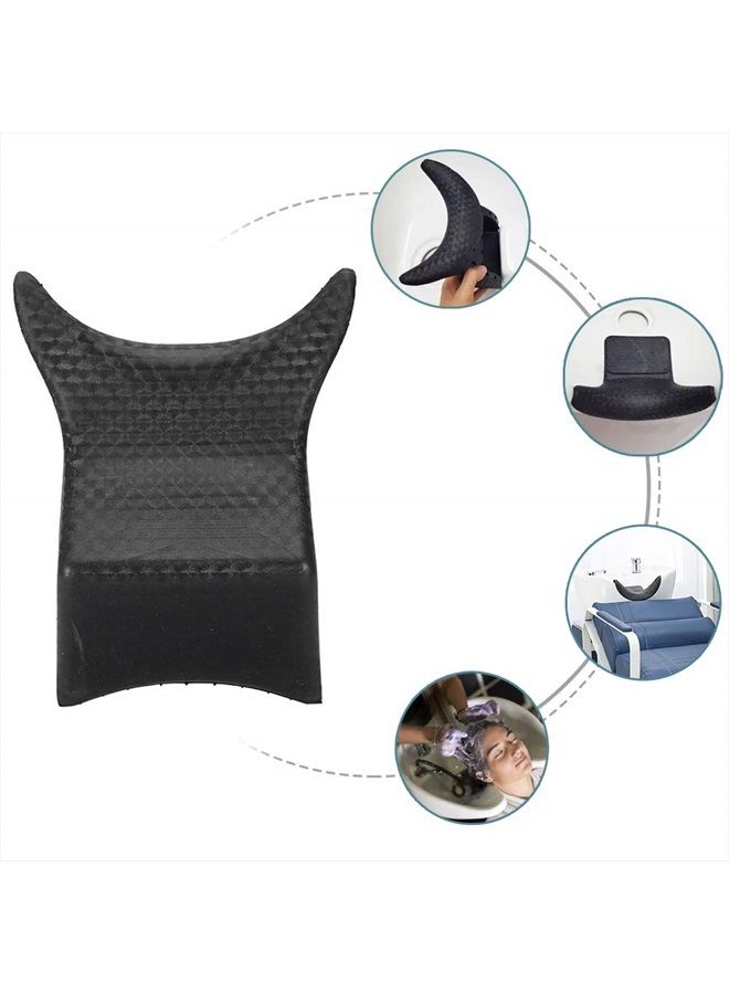 ZJchao Shampoo Bowl Neck Rest Suction Cushion, Durable PVC Salon Spa Neck Rest Pillows Hair Washing Backwash Unit Wash Sink Grip Professional Accessories (Style 1) - Image 3