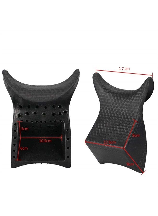 ZJchao Shampoo Bowl Neck Rest Suction Cushion, Durable PVC Salon Spa Neck Rest Pillows Hair Washing Backwash Unit Wash Sink Grip Professional Accessories (Style 1) - Image 5